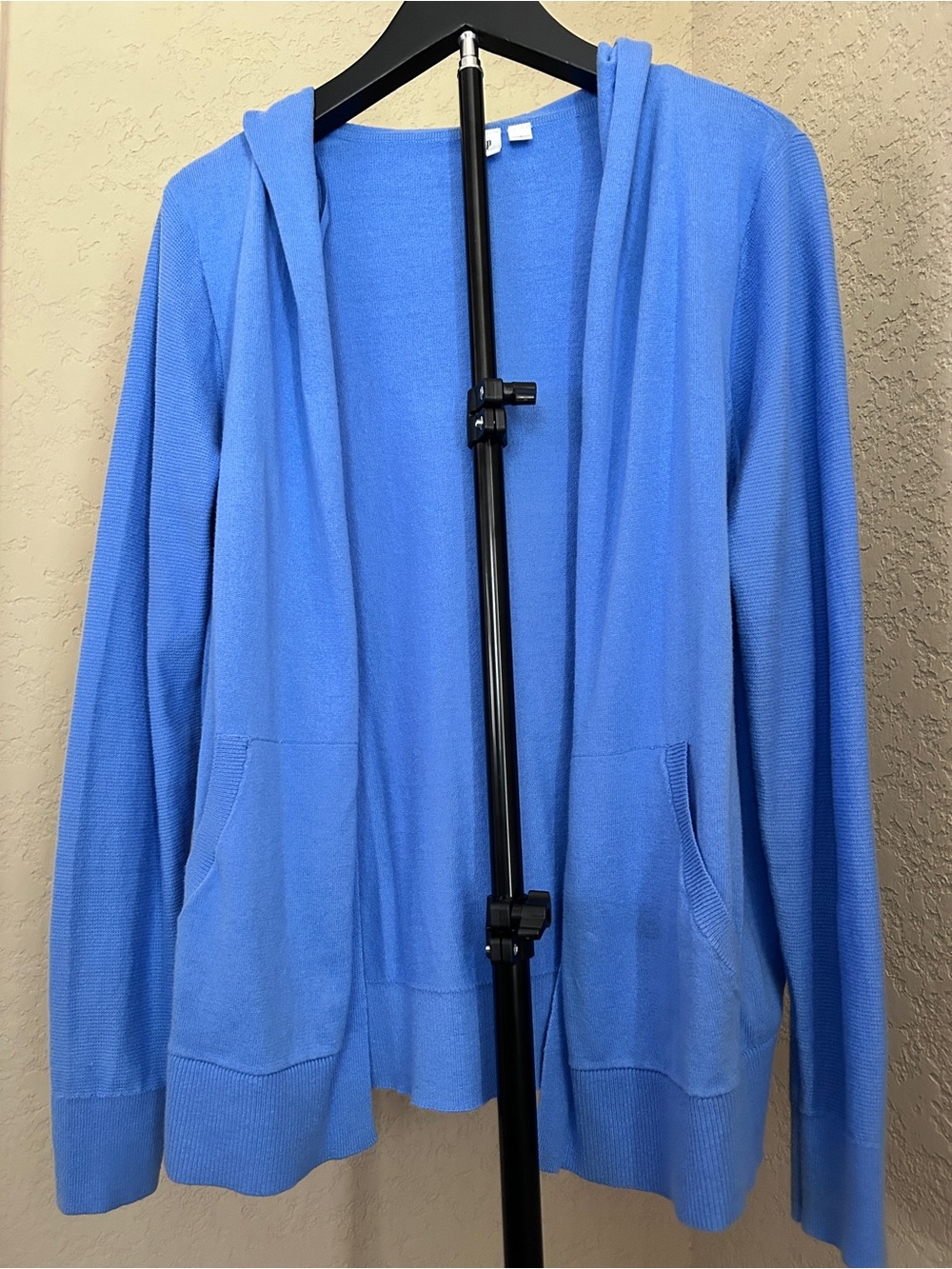 Women’s GAP Hooded Lightweight Cardigan Sweater - Blue